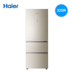 海尔（Haier）BCD-325WDGB 325升 干湿分储意式三门冰箱