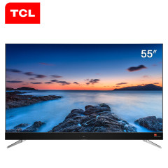 TCL 电视 55C2   55英寸 4K·HDR 哈曼卡顿音响 超高清安卓智能LED电视（黑）