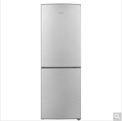 容声冰箱(Ronshen)BCD-187KA1DE拉丝银两门冰箱