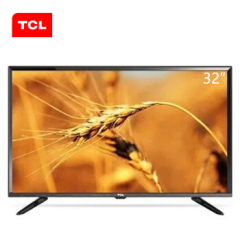 TCL电视 32F1B 32英寸 窄边设计蓝光超薄平板液晶电视 黑色