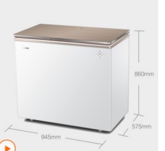 海尔冷柜 BC/BD-200HEGW 200升-40度超低温 冷柜单温冷藏冷冻转换低霜家用卧式小冰柜