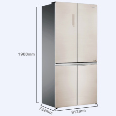 Ronshen容声冰箱BCD-646WKK1HPGA 十字对开多门风冷无霜变频冰箱