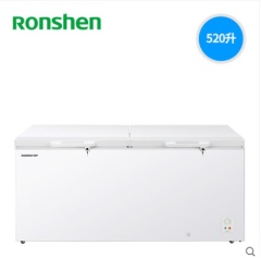 Ronshen/容声 BD/BC-520M/AHP单温冰柜家商用冷柜大型卧式顶开式
