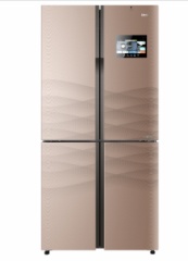 海尔冰箱BCD-458WDIAU1(专供机)多门风冷（自动除霜）天鹅湖【玫瑰金】