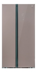 美菱冰箱（MeiLing） BCD-551WUPB 551立升  汉宫灰钢化玻璃面板  变频