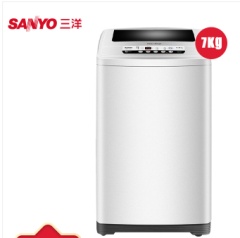 三洋DB70666S 7公斤波轮洗衣机 家用大容量 全自动洗衣机 预约洗