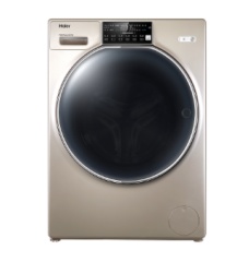 海尔纤合洗衣机FAW10HD998LGU1滚筒洗烘一体FPA直驱变频声波空气洗525大筒径精准投放