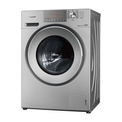 松下 10公斤滚筒洗衣机（DC） 全自动 银色 XQG100-E155H 10公斤