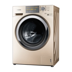 松下洗衣机10公斤洗烘一体 滚筒烘干10kg洗衣机除螨 1级XQG100-EG12N 10公斤