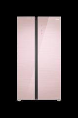 美的冰箱BCD-548WKGPZM(Q) 安第斯玫瑰金