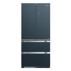 美的冰箱-BCD-530WFGPZM石砾青（专供机）