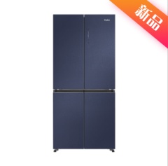 海尔冰箱-BCD-478WGHTD5DB1  1级双变频  钢化玻璃   晶釉蓝