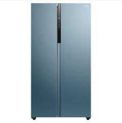 美的冰箱-BCD-596WKPZM(E)幻影蓝-时光