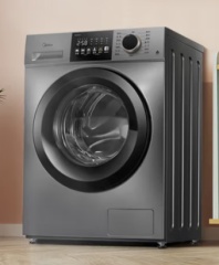 美的-滚筒洗衣机-MD100V33WY  10公斤 洗烘一体巴氏除菌洗 健康除螨洗 WFI智控
