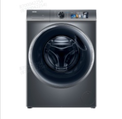 海尔-滚筒洗衣机-XQG100-BD1266  10公斤 直驱变频 智投  精华洗 2.0