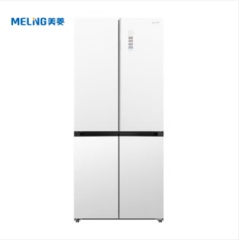 美菱(MeiLing)539升十字四门冰箱 BCD-506WP9BDZ冰晶白（一级能效）