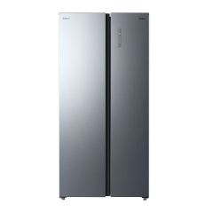 美的冰箱-BCD-640WKGPZM丝雨灰(大冷冻小冷藏)